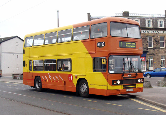 Route 1, Blackpool Transport 407, A707DAU, Fleetwood