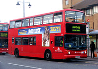 Route N15, East London ELBG 18230, LX04FXV, Romford Station