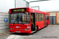 Route N64, Metrobus 210, SN03WLX, Croydon Garage