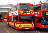 Route 674, First London, VDN34206, S206LLO, Romford Station