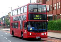Route 674, East London ELBG 17983, LX53KBE, Romford