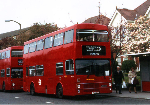 Route 234, London Transport, M1200, B200WUL