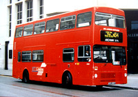 Route N134, MTL London, M160, BYX160V, Trafalgar Square
