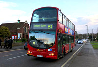 Route 684, Go Ahead London, WVL215, LX06DYV, Orpington