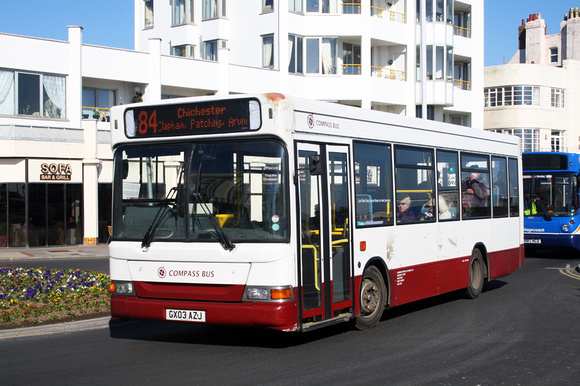 Route 84, Compass Bus, GX03AZJ, Worthing