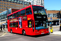 Route 154, Go Ahead London, DOE38, LX09BXG, Croydon