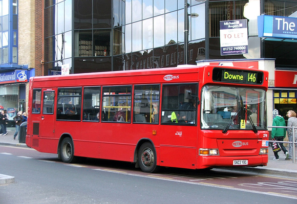 Route 146, Metrobus 274, SN03YBG, Bromley