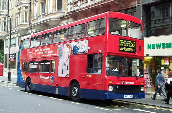 Route 53, Stagecoach London, VN113, R113XNO, Oxford Street