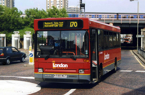 Route 170, London General, DRL88, K588MGT, Clapham Junction