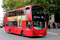 Route 139, London Sovereign RATP, VH45111, BD13OHJ, Trafalgar Square