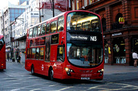 Route N13, London Sovereign RATP, VH18, BT13YWO, Oxford St