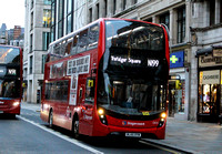 Route N199, Stagecoach London 13100, BL65OYW, The Strand