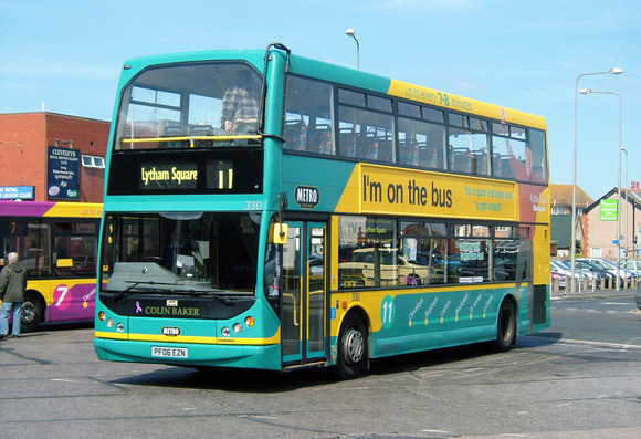 Route 11, Blackpool Transport 330, PF06EZN, Cleveleys