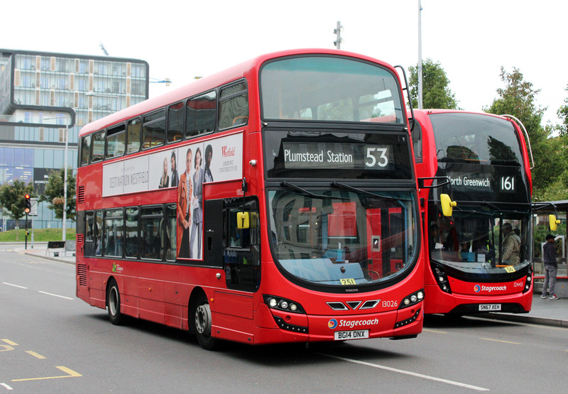 London Bus Routes Route 53 Plumstead Station Lambeth North Route