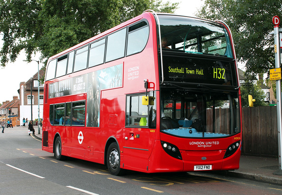 Route H32, London United RATP, ADE8, YX12FNO