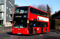 Route 345, Abellio London 9526, SN12AAY, Peckham