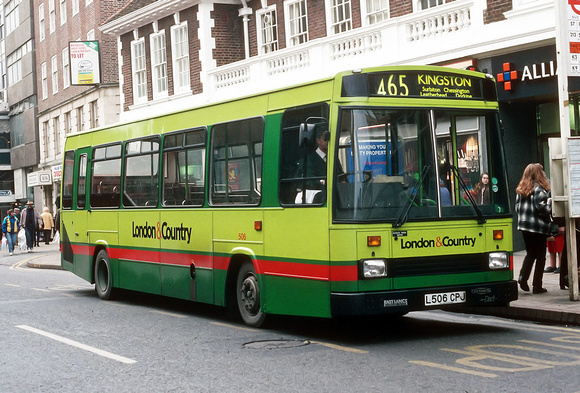 Route 465, London & Country 506, L506CPJ, Kingston