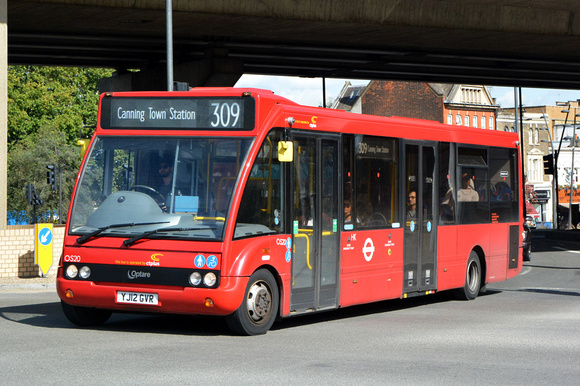 Route 309, CT Plus, OS20, YJ12GVR, Canning Town