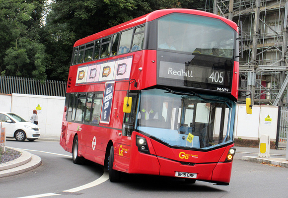 Route 405, Go Ahead London, WHV59, BP15OMF, Redhill