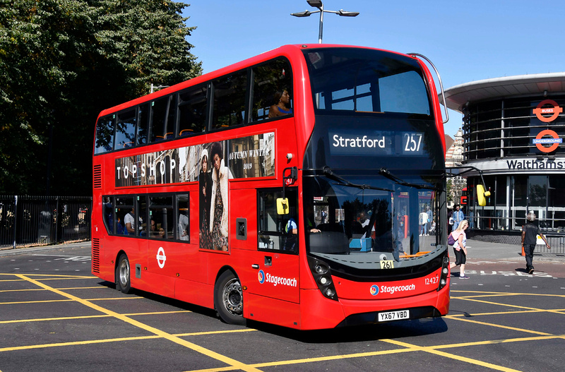 London Bus Routes Route 257 Stratford Walthamstow Central Route