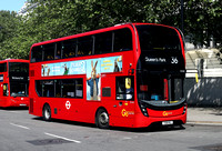 Route 36, Go Ahead London, EH245, YX18KSJ, Marble Arch