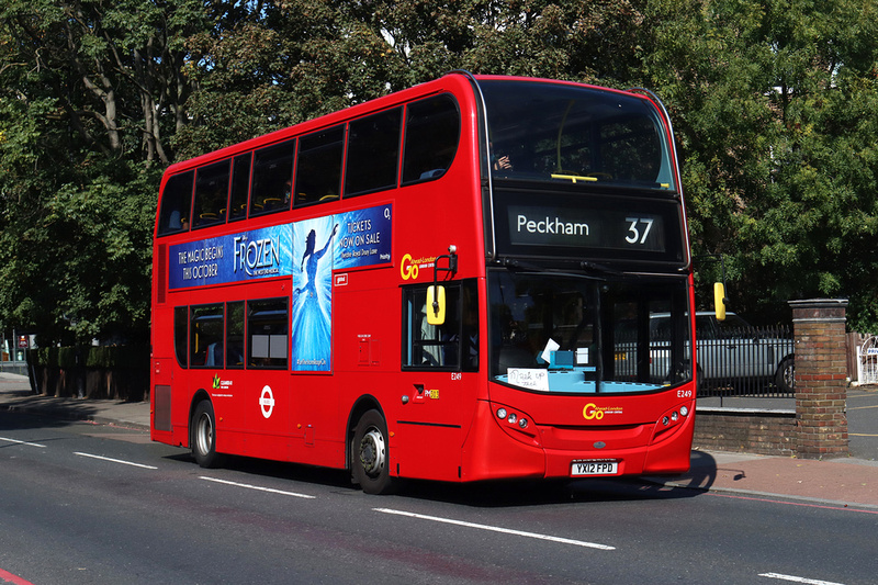 London Bus Routes Route 37 Peckham Putney Heath