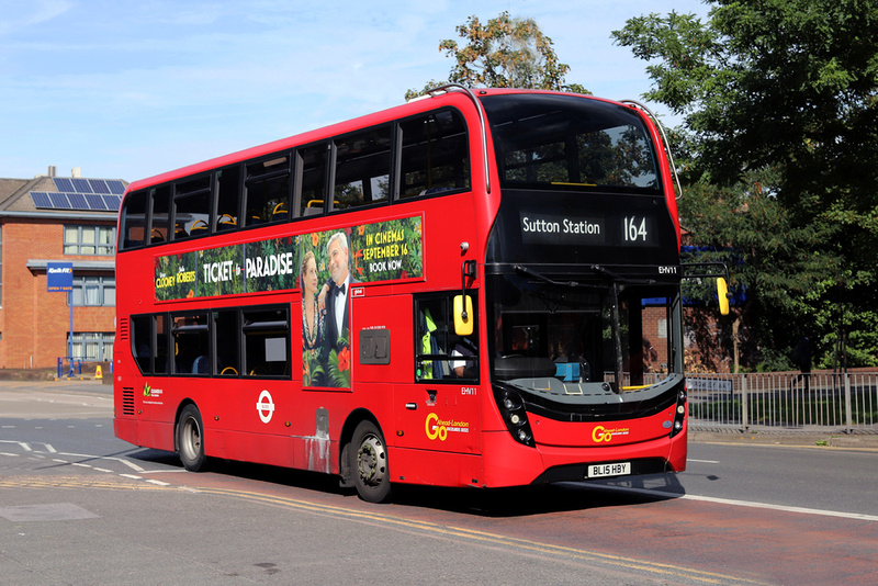 London Bus Routes Route 164 Sutton Station Wimbledon