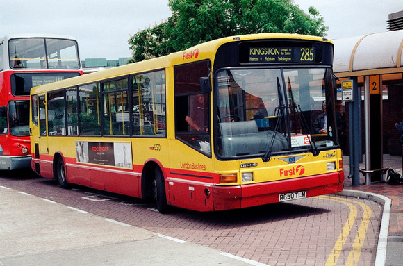 Route 285, First Buslines 650, R650TLM, Heathrow