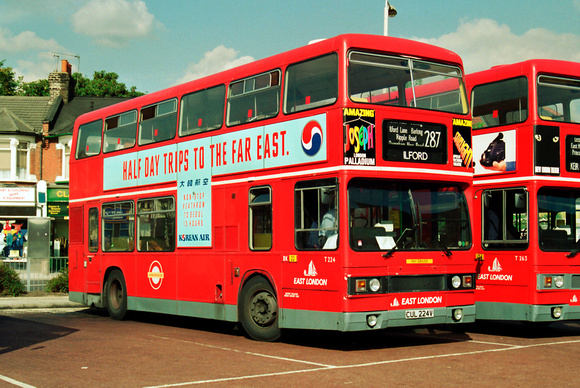 Route 287, East London Buses, T224, CUL224V, Ilford