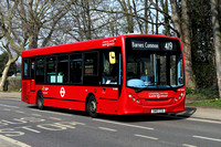 Route 419, London United RATP, DLE20102, SN10CCD, Barnes
