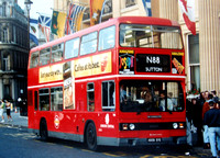 Route N88, London Central, T959, A959SYE, Trafalgar Square