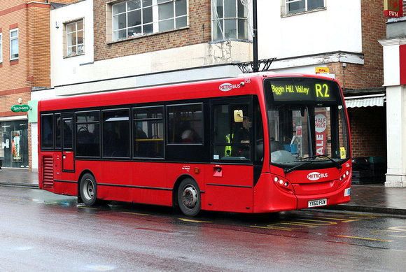 Route R2, Metrobus 156, YX60FUW, Orpington