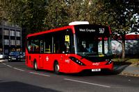 Route 367, Abellio London 8214, YX16OBC, Croydon