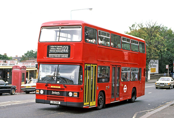 Route 122, London Transport, L81, C81CHM, Crystal Palace