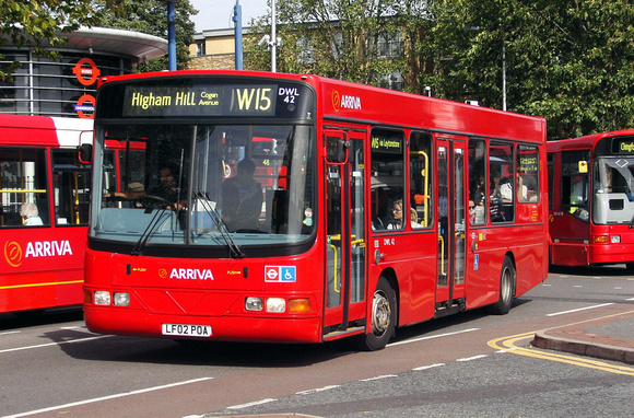 Route W15, Arriva London, DWL42, LF02POA, Walthamstow