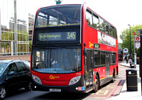 Route 345, Go Ahead London, E103, LX09EZZ, Battersea