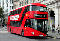Route 11, Go Ahead London, LT43, LTZ1043, Trafalgar Square