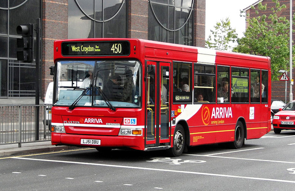 Route 450, Arriva London, PDL54, LJ51DBU, Croydon