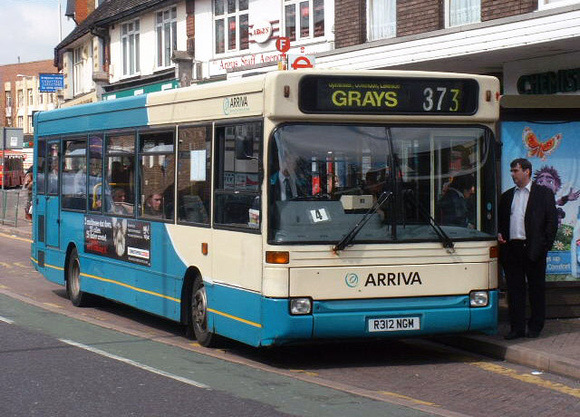 Route 373, Arriva Southend 3402, R312NGM, Hornchurch