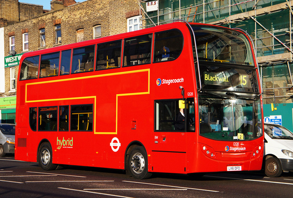 Route 15, Stagecoach London 12128, LX61DFD