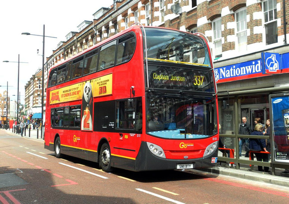 Route 337, Go Ahead London, E151, SN11BTY, Clapham Junction