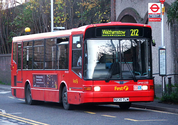 Route 212, First London, DM41230, R230TLM, Walthamstow