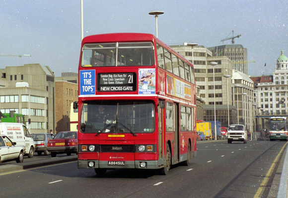Route 21, London Central, T864, A864SUL, London Bridge
