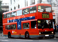 Route N3, London Central, NV70, R270LGH, Trafalgar Square