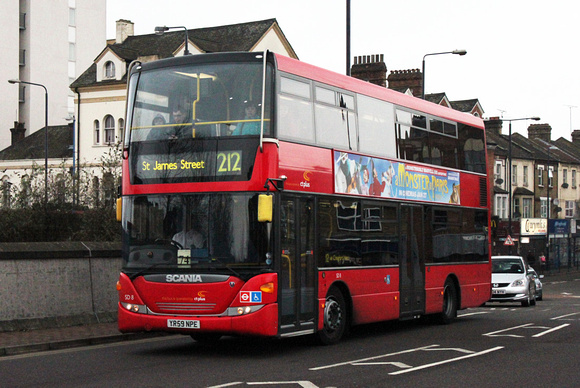 Route 212, CT Plus, SD8, YR59NPE, Walthamstow