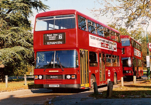 Route 161, London Transport, L123, D123FYM, Chislehurst
