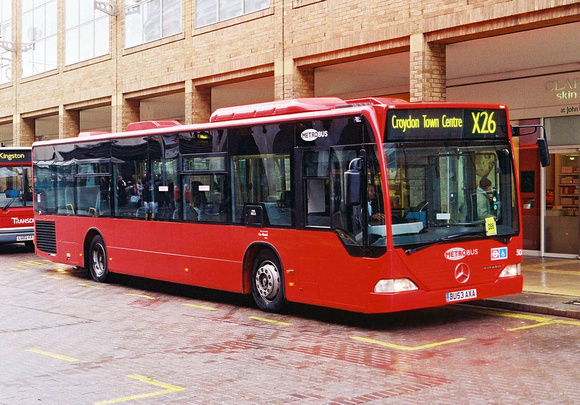 Route X26, Metrobus 505, BU53AXA, Kingston
