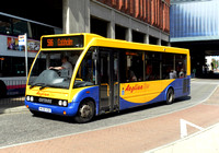 Route 586, Anglian Buses 321, MX58XDB, Great Yarmouth