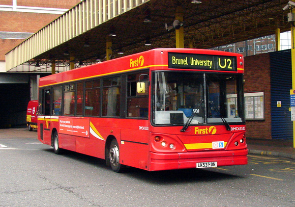 Route U2, First London, DMC41533, LK53FDN, Uxbridge