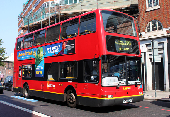 Route 270, London General, PVL118, W518WGH, Wandsworth